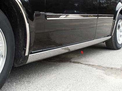 QAA Polished Stainless Rocker Panel Molding 05-10 Chrysler 300